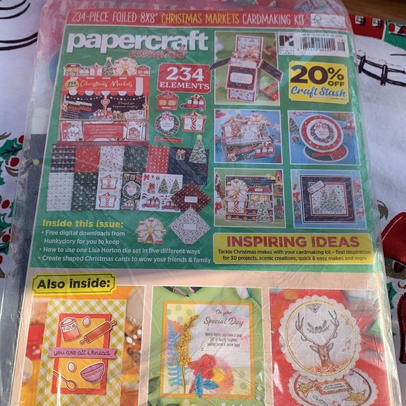 Paper craft 234 element card kit fun craft - Picture 2 of 5